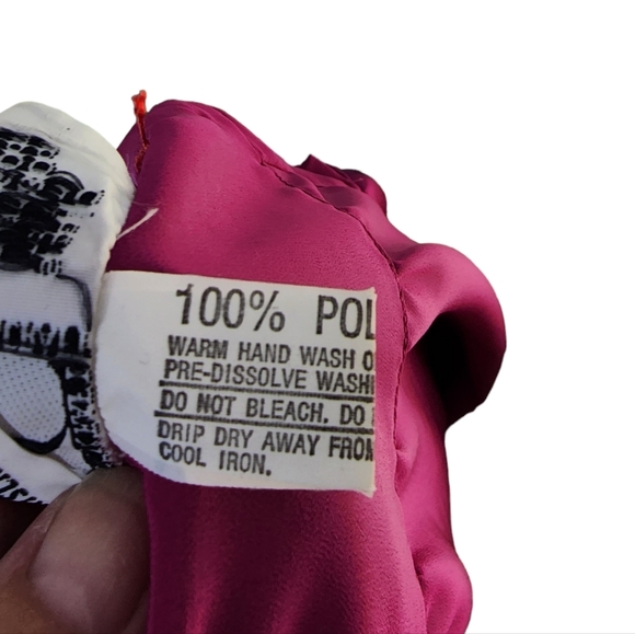 Sportscraft top fuschia pink long sleeve blouse size 10 - Picture 10 of 12